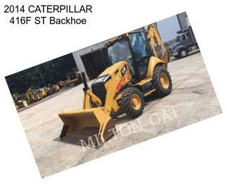 2014 CATERPILLAR 416F ST Backhoe