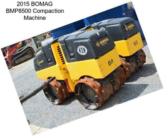 2015 BOMAG BMP8500 Compaction Machine