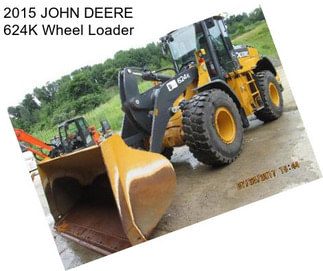 2015 JOHN DEERE 624K Wheel Loader