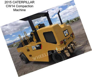 2015 CATERPILLAR CW14 Compaction Machine
