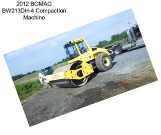 2012 BOMAG BW213DH-4 Compaction Machine