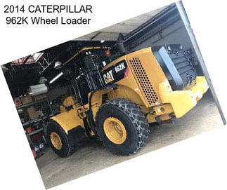 2014 CATERPILLAR 962K Wheel Loader