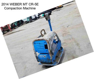 2014 WEBER MT CR-5E Compaction Machine