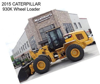 2015 CATERPILLAR 930K Wheel Loader