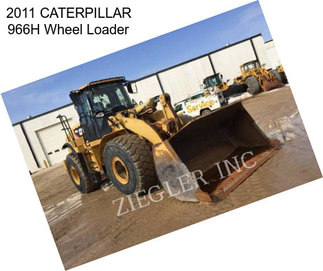 2011 CATERPILLAR 966H Wheel Loader