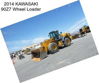 2014 KAWASAKI 90Z7 Wheel Loader