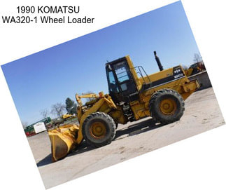 1990 KOMATSU WA320-1 Wheel Loader