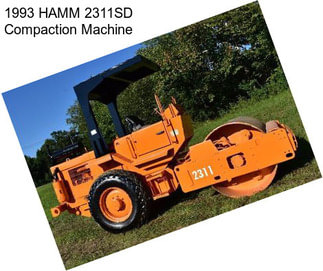 1993 HAMM 2311SD Compaction Machine