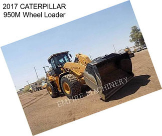 2017 CATERPILLAR 950M Wheel Loader