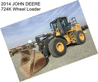 2014 JOHN DEERE 724K Wheel Loader