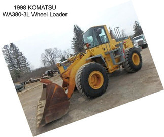 1998 KOMATSU WA380-3L Wheel Loader