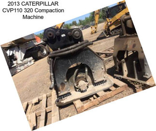 2013 CATERPILLAR CVP110 320 Compaction Machine