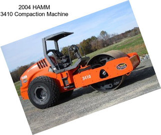 2004 HAMM 3410 Compaction Machine