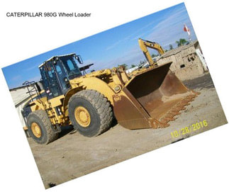 CATERPILLAR 980G Wheel Loader