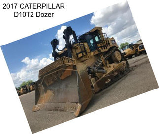 2017 CATERPILLAR D10T2 Dozer