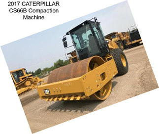 2017 CATERPILLAR CS66B Compaction Machine