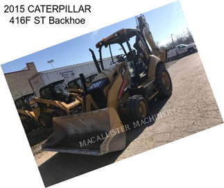 2015 CATERPILLAR 416F ST Backhoe