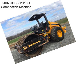 2007 JCB VM115D Compaction Machine