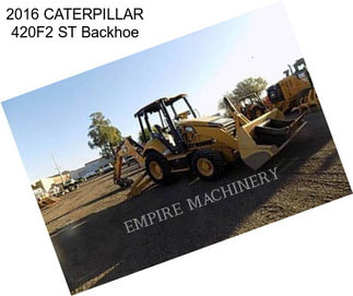 2016 CATERPILLAR 420F2 ST Backhoe