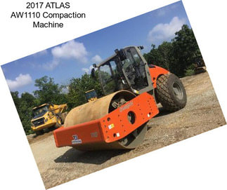 2017 ATLAS AW1110 Compaction Machine