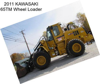 2011 KAWASAKI 65TM Wheel Loader