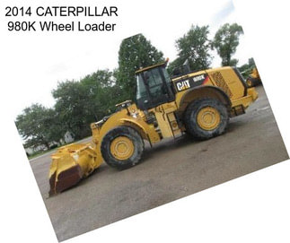 2014 CATERPILLAR 980K Wheel Loader