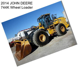 2014 JOHN DEERE 744K Wheel Loader