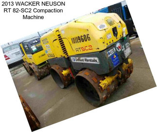 2013 WACKER NEUSON RT 82-SC2 Compaction Machine