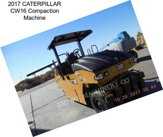 2017 CATERPILLAR CW16 Compaction Machine