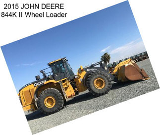 2015 JOHN DEERE 844K II Wheel Loader