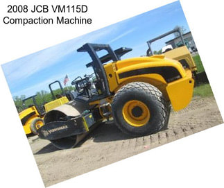 2008 JCB VM115D Compaction Machine