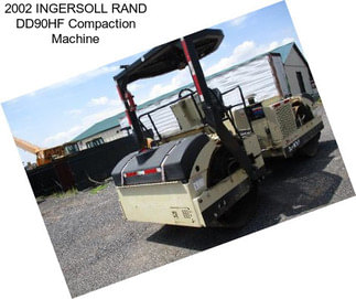 2002 INGERSOLL RAND DD90HF Compaction Machine