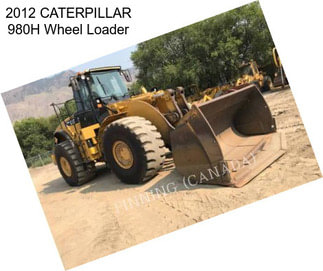 2012 CATERPILLAR 980H Wheel Loader