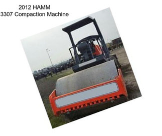 2012 HAMM 3307 Compaction Machine