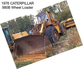 1976 CATERPILLAR 980B Wheel Loader