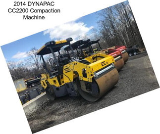 2014 DYNAPAC CC2200 Compaction Machine
