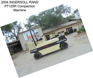 2004 INGERSOLL RAND PT125R Compaction Machine