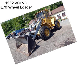 1992 VOLVO L70 Wheel Loader