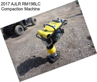2017 AJLR RM196LC Compaction Machine