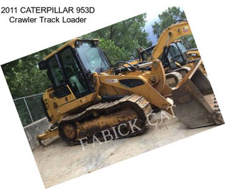 2011 CATERPILLAR 953D Crawler Track Loader