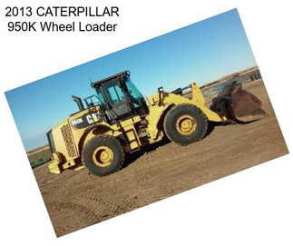 2013 CATERPILLAR 950K Wheel Loader