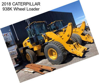 2018 CATERPILLAR 938K Wheel Loader