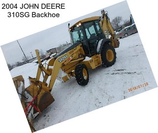 2004 JOHN DEERE 310SG Backhoe