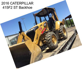 2016 CATERPILLAR 415F2 ST Backhoe