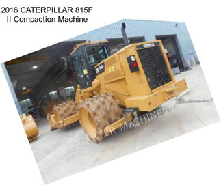 2016 CATERPILLAR 815F II Compaction Machine