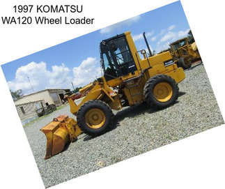 1997 KOMATSU WA120 Wheel Loader