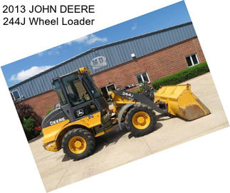 2013 JOHN DEERE 244J Wheel Loader