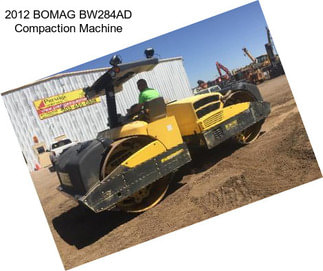 2012 BOMAG BW284AD Compaction Machine