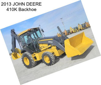 2013 JOHN DEERE 410K Backhoe