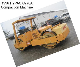 1996 HYPAC C778A Compaction Machine